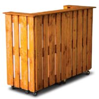 Mobile cocktailbar - Palettenbar (1) Mobile Cocktailbar Paletten