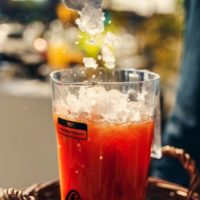 Smoothie Mixer mieten Crushed Ice in Smoothie Mixer