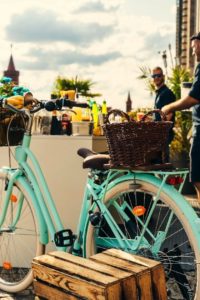 Smoothie Fahrrad, Retro Design