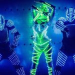 LED-SHOW mit mehrere Tänzer LED Performance