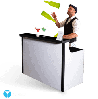 Showbarkeeper bei einem Cocktailkurs in Berlin